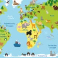 kinder-wereldkaart-sticker-goedkoop-kleurrijk-vrolijk