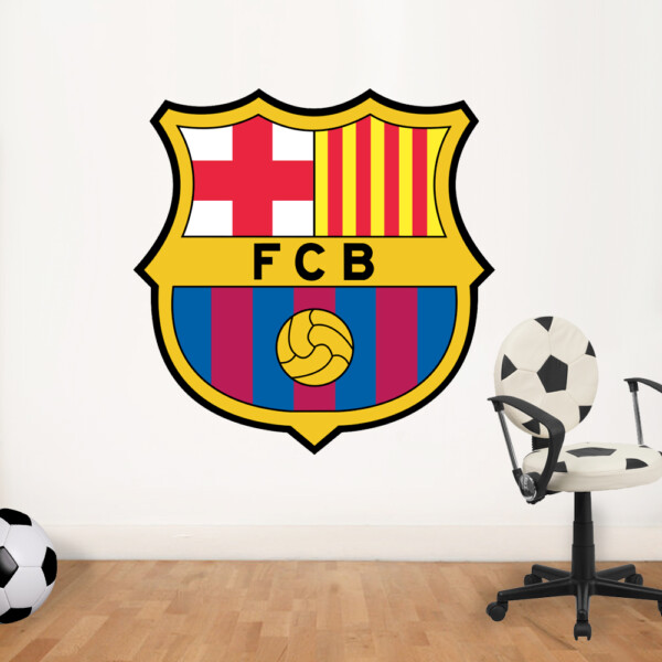 muursticker-barcelona-FC-spanje-sticker-wandsticker-kinderkamer-voetbalkamer-ideeen-voetbalclub-voetbal