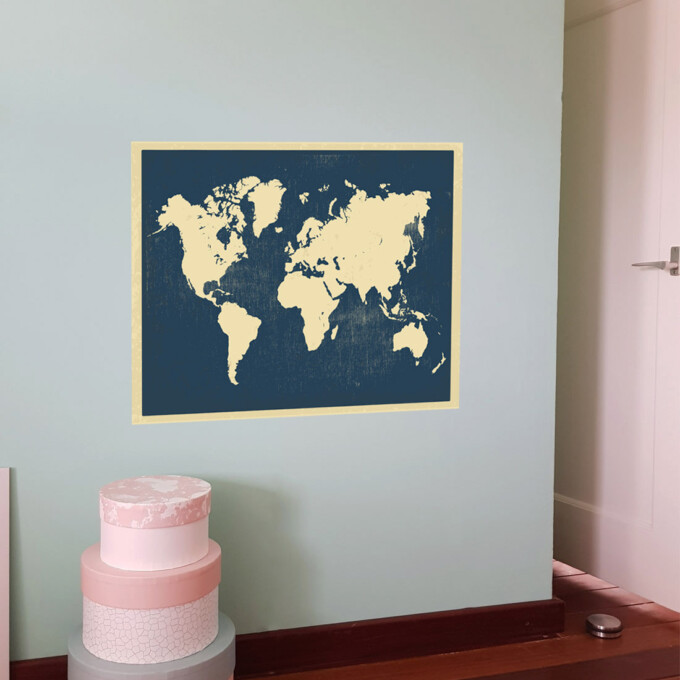 wereldkaart-muursticker-oude-stijl-old-worldmap-markers-location-pin-vakantie-stikker-wandsticker