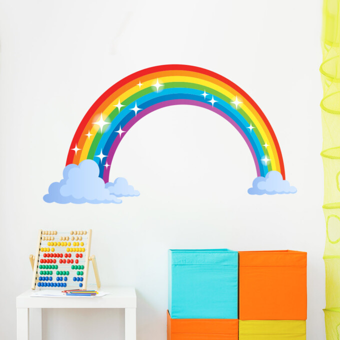 regenboog-muursticker-kinderkamer