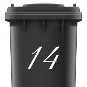 Container-sticker-huisnummer-afvalback-nummer