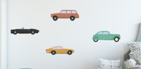 muurstickers-autos-kinderkamer-kleurrijk