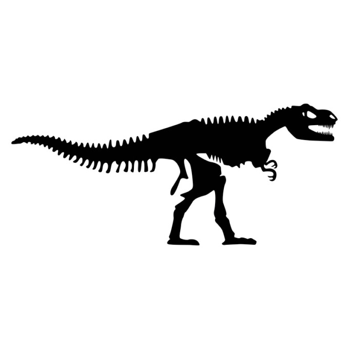 muursticker dinosaurus kinderkamer dinokamer zwart ideeen inspiratie