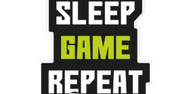 muursticker raamsticker deursticker game eat sleep game repeat gameroom ideeen kamer