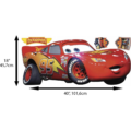 Muursticker Disney Cars Lightning McQueen